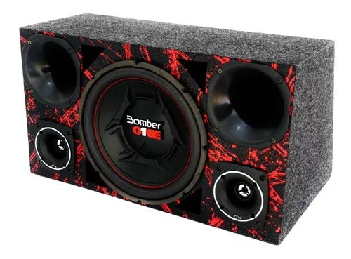 Caja Trio Bomber One + 2 Driver + 2 Tweeter + Modulo