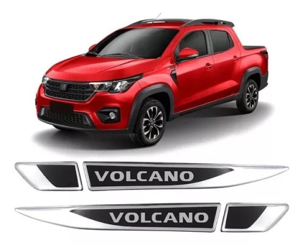Emblema Lateral Resinado Fiat Volcano