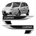 Emblema Lateral Resinado Corsa