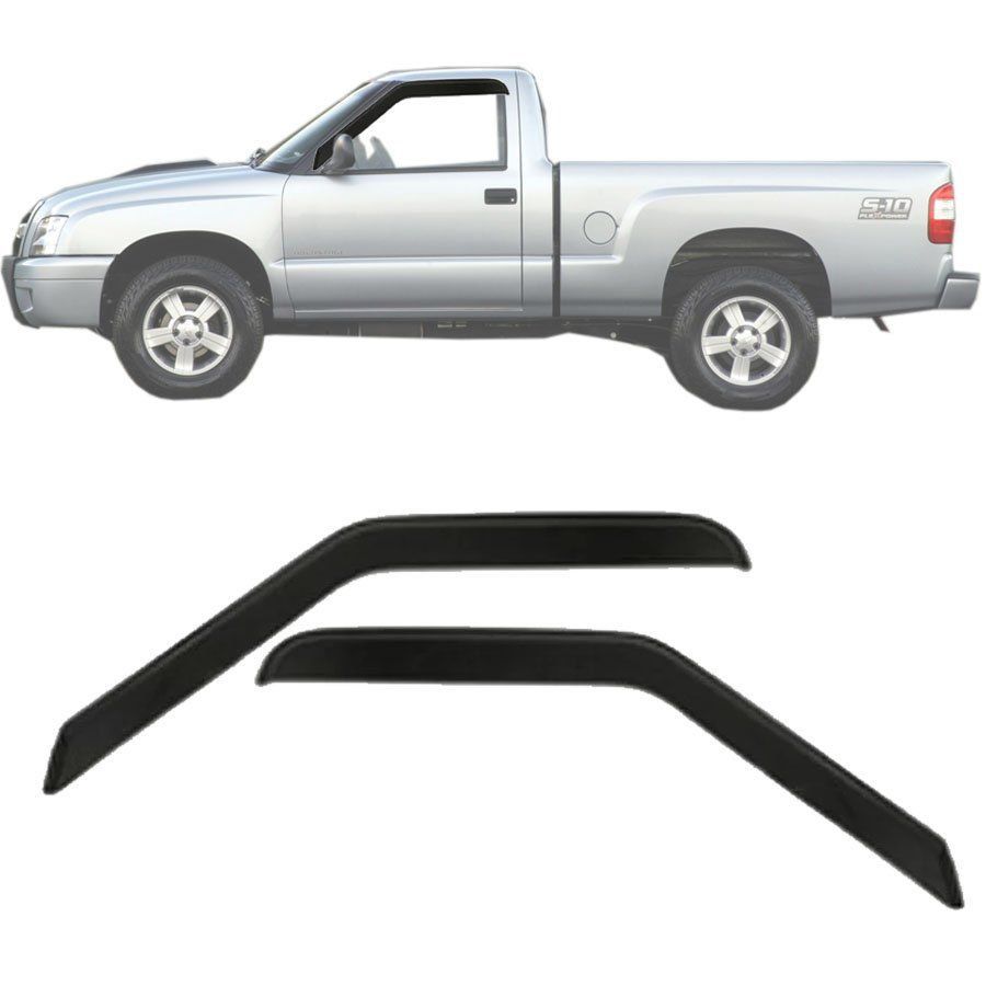 Gotero Deflector de Lluvia Chevrolet S-10 1996/2011 Cabina Simple