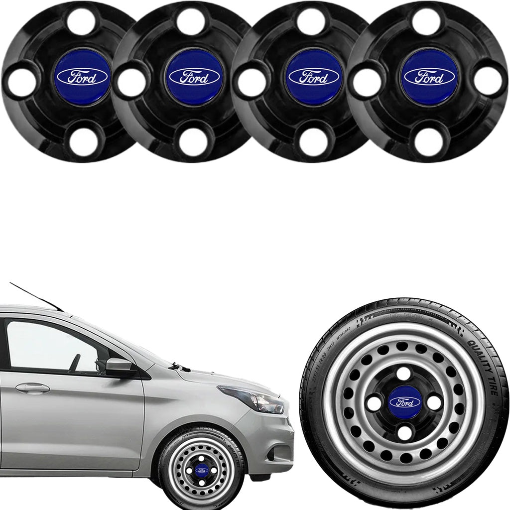 Centro de Llanta de Fierro Ford 4x108 Agarre Con Tuerca