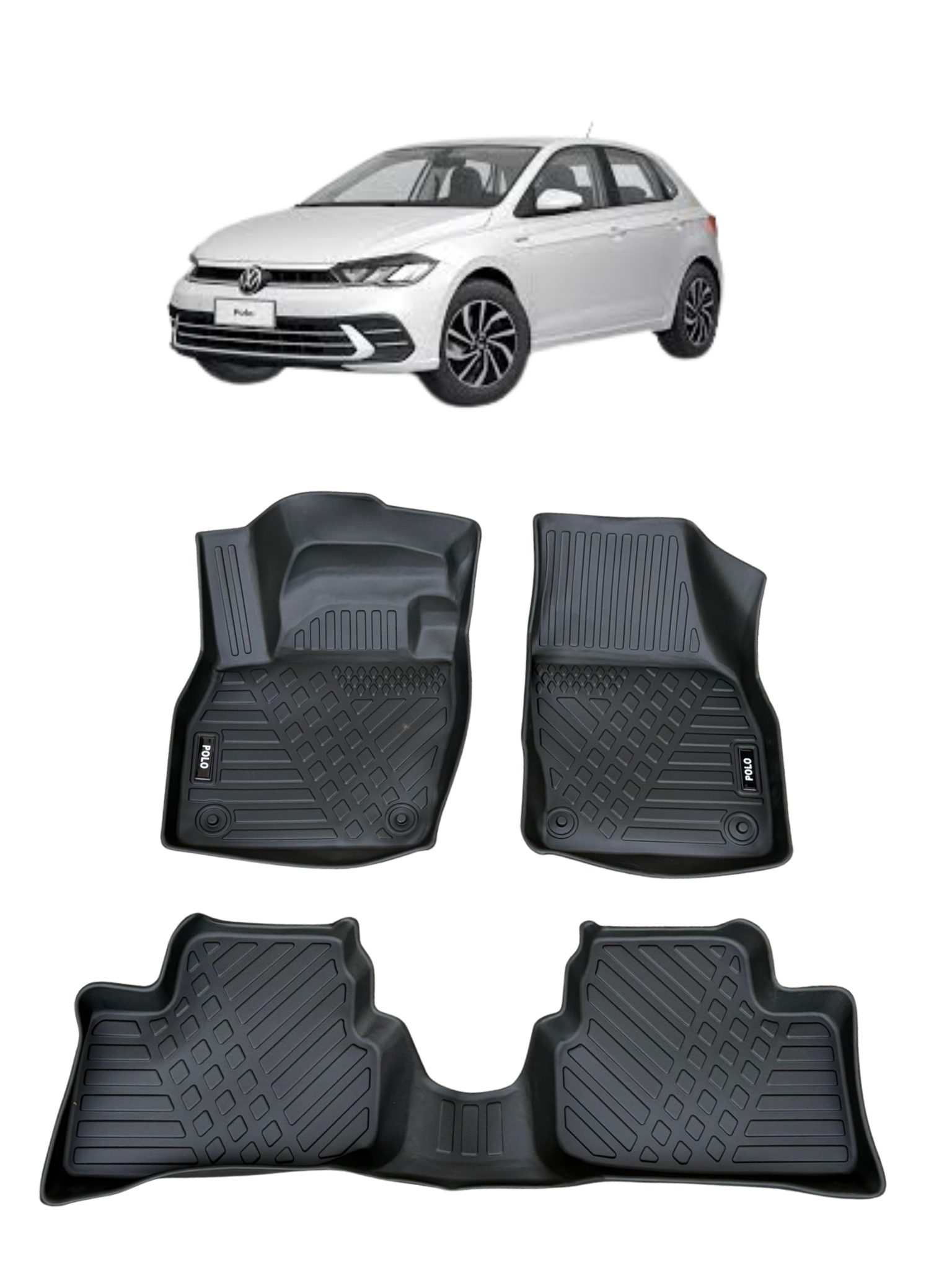 Alfombra Bandeja 3D Volkswagen Polo 2019/2025