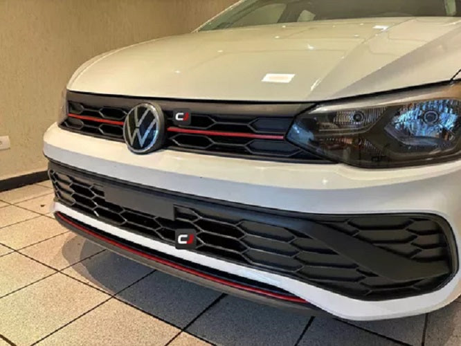 Aplique Rejilla Delantera + Paragolpe Polo Track 2023 2024