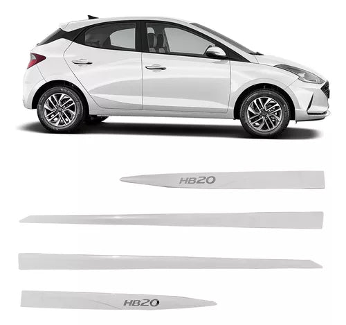 Bagueta Friso Lateral Hyundai Hb20 Hatch 2020/2024