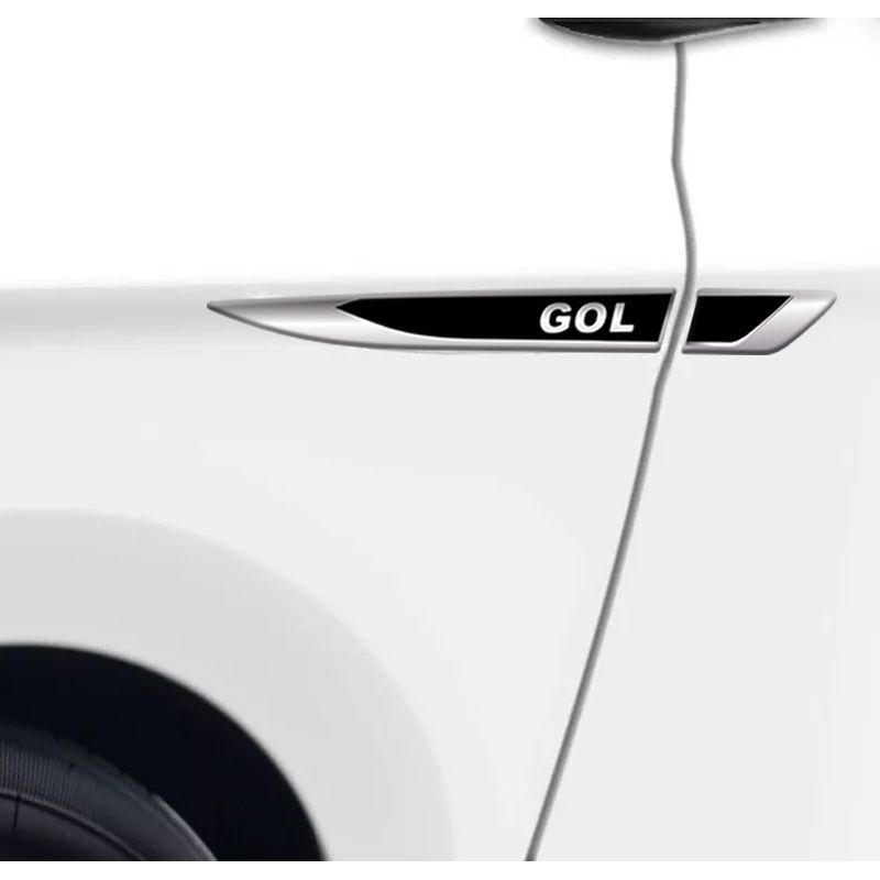 Emblema Lateral Resinado Volkswagen Gol
