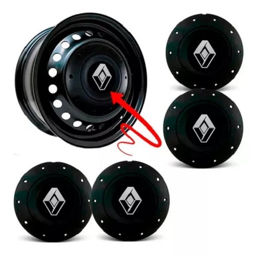 Centro De Rueda De Fierro Renault Pase 4x100