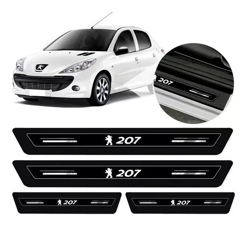 Cubre Zócalo Resinado Platinum Peugeot 207
