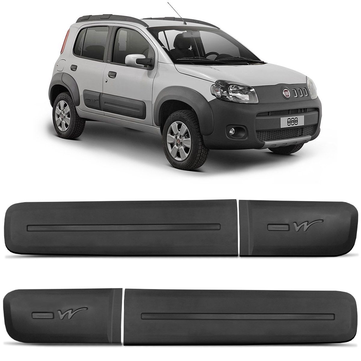 Bagueta Friso Lateral Fiat Uno Evo Way