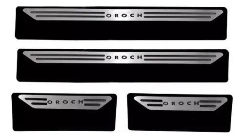 Cubre Zócalo Acero Inoxidable Renault Oroch 4 Puertas