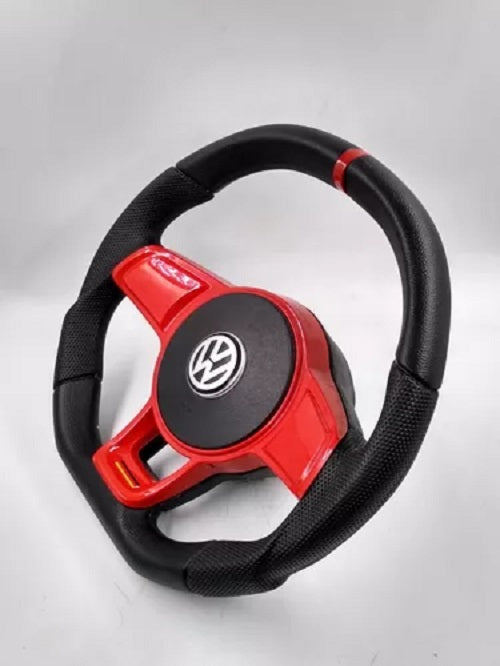 Volante Deportivo Evo Volkswagen Rojo
