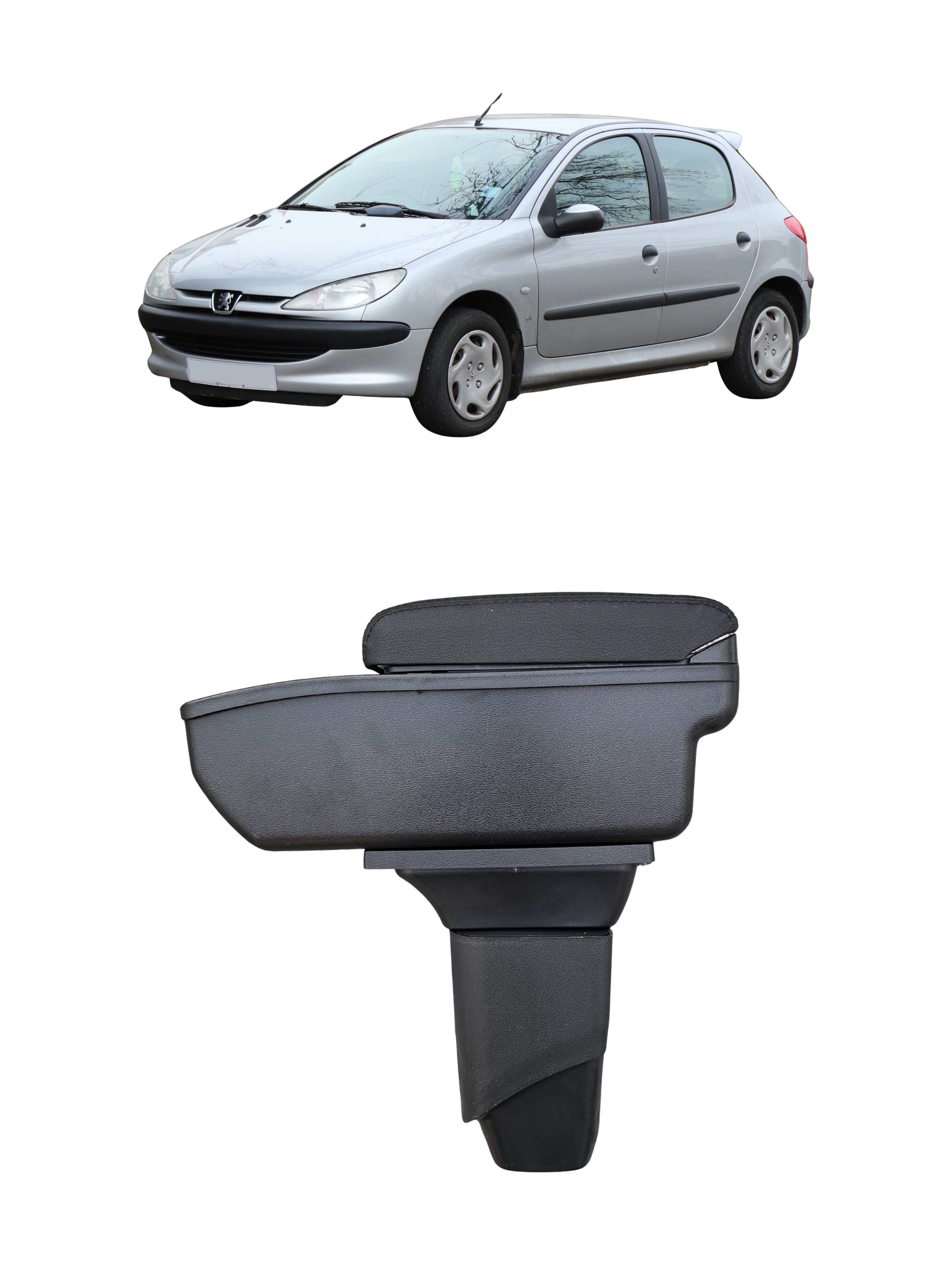 Apoya Brazo Central Con Posa Vaso Peugeot 206