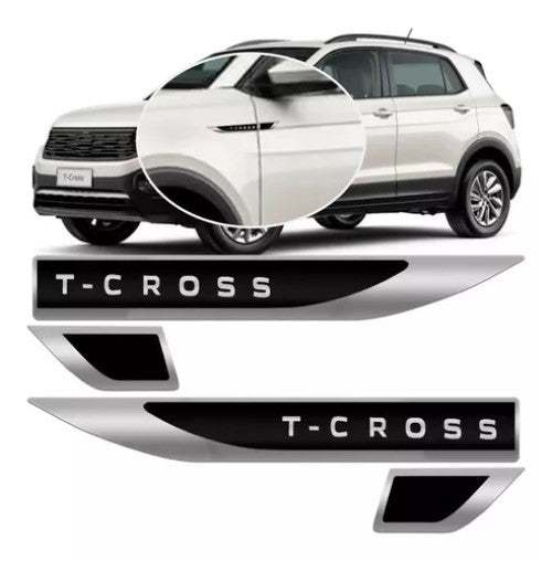 Emblema Lateral Resinado T-Cross