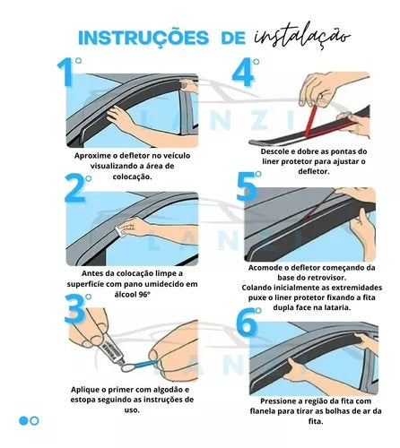 Gotero Deflector de Lluvia Chevrolet Montana 2023/2024