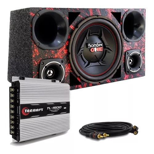 Caja Trio Bomber One + 2 Driver + 2 Tweeter + Modulo