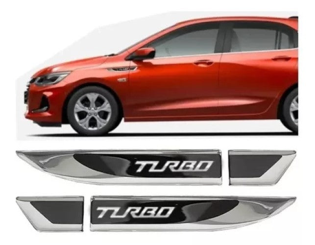 Emblema Lateral Resinado Turbo