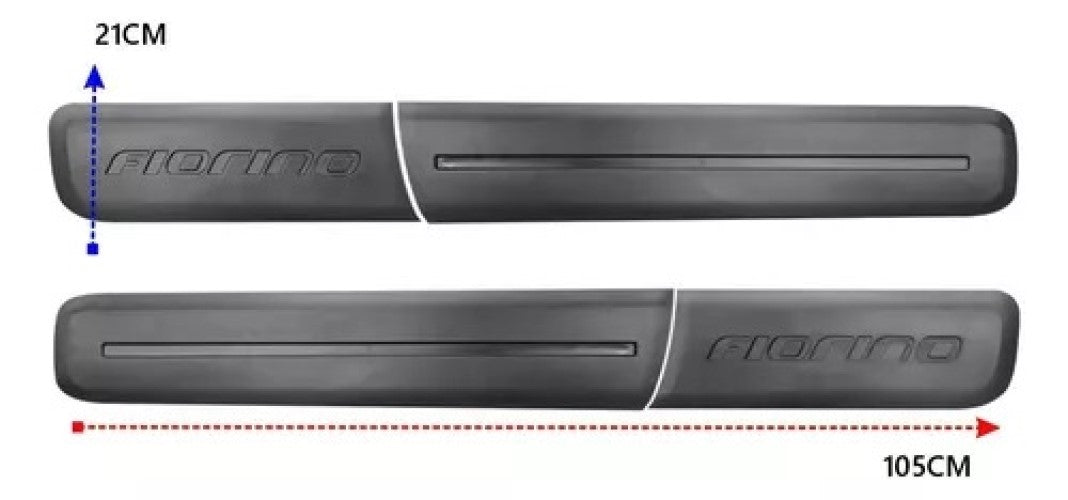 Bagueta Friso Lateral Fiat Fiorino 2013/2024
