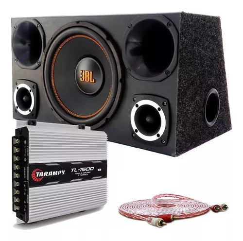 Caja Trio Jbl Completa C/2 Driver, 2 Tweeter+ Modulo