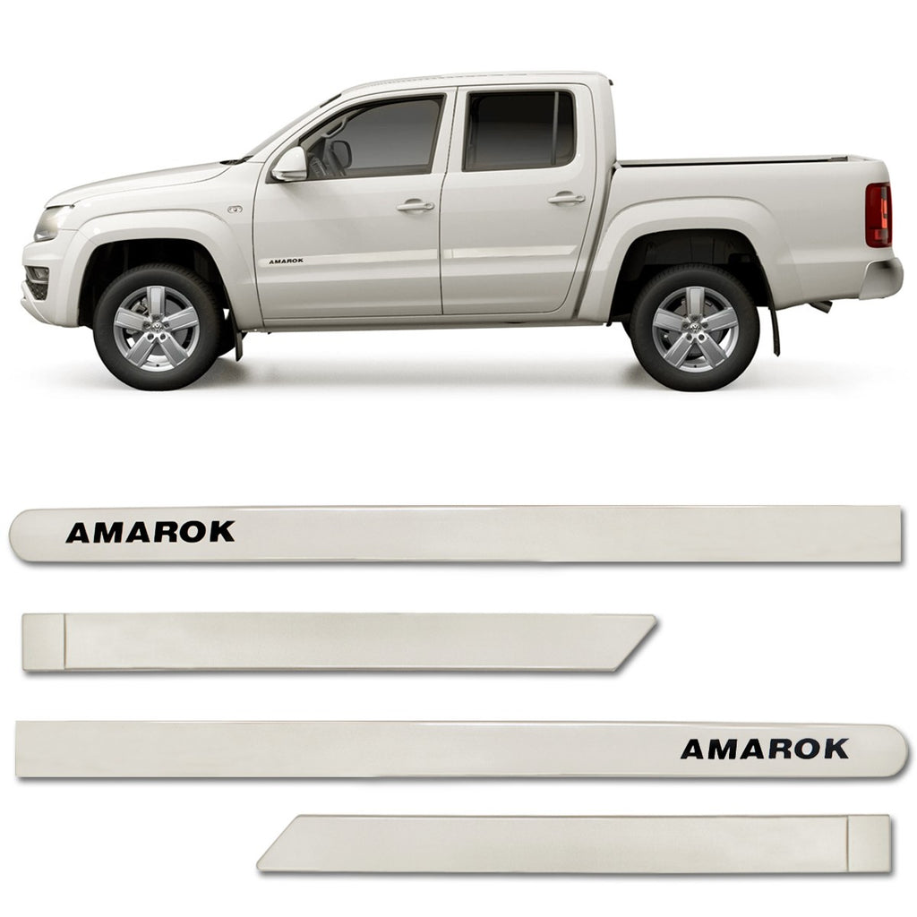 Bagueta Lateral Amarok 2010/2025 Modelo Curvo
