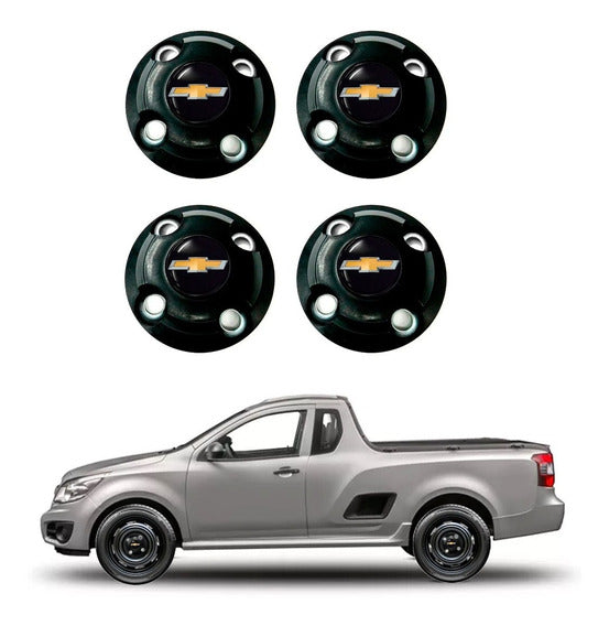 Centro de Llanta de Fierro Chevrolet 4x100 Agarre Con Tuerca