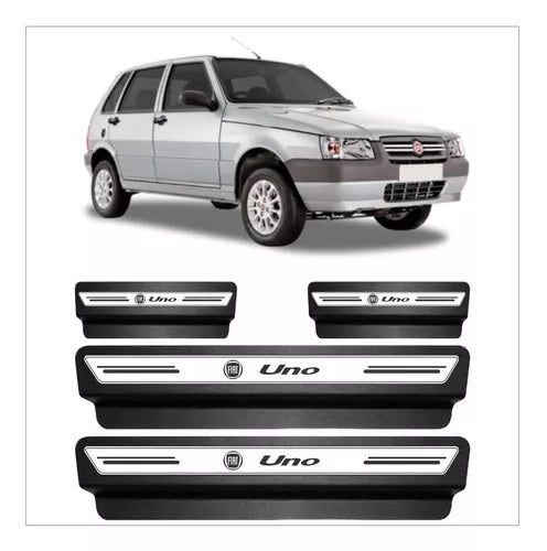 Cubre Zócalo Resinado Platinum Fiat Uno