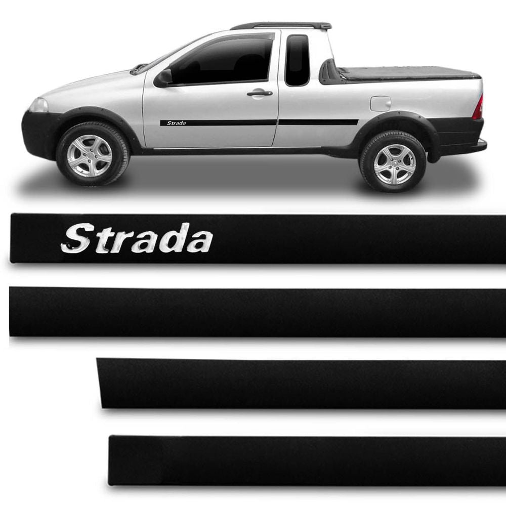 Bagueta Friso Lateral Fiat Strada 2 y 3 Puertas