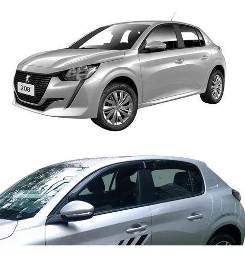 Gotero Deflector de Lluvia Peugeot 208 2022/2024 4 Puertas