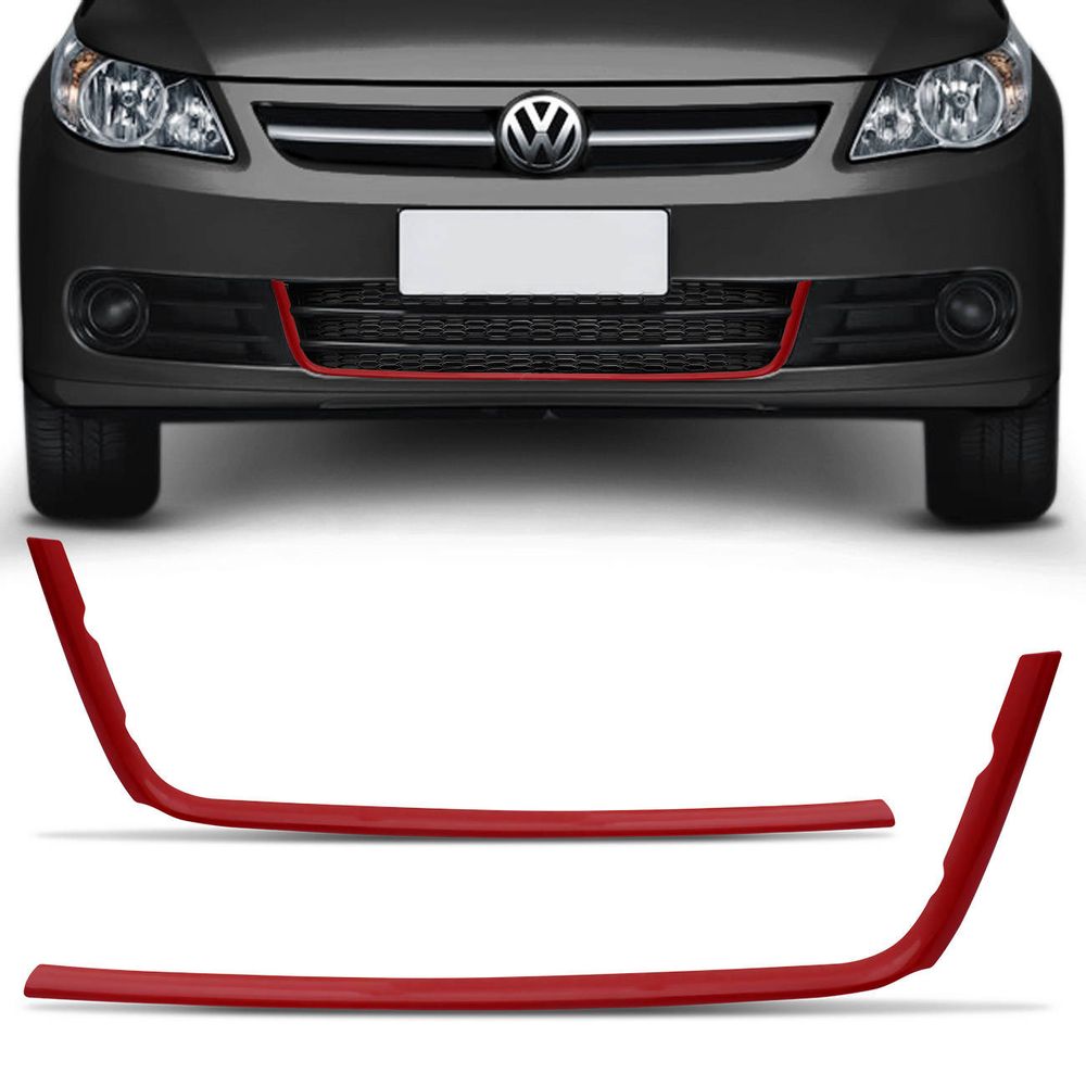 Aplique Rejilla Inferior En U Gol G5 2009/2012