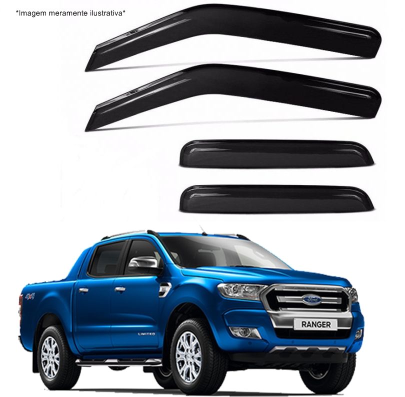 Gotero Deflector de Lluvia Ford Ranger 2013/2019