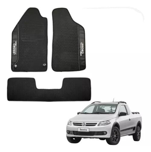 Alfombra Engomada Volkswagen Saveiro Doble Cabina