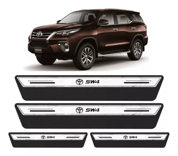Cubre Zócalo Resinado Platinum Toyota Sw4