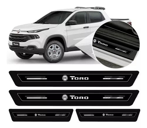 Cubre Zócalo Resinado Platinum Fiat Toro