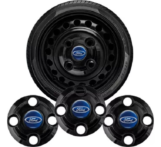 Centro de Llanta de Fierro Ford 4x108 Agarre Con Tuerca