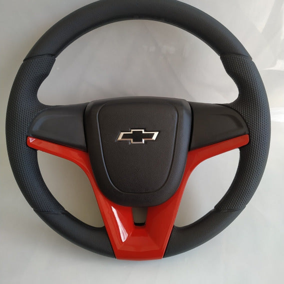 Volante Deportivo Cruze Linea Chevrolet Logo Negro Sin Airbag