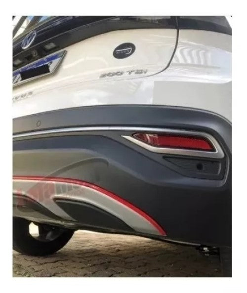 Aplique Rejilla Delantera + Paragolpe Trasero Nivus