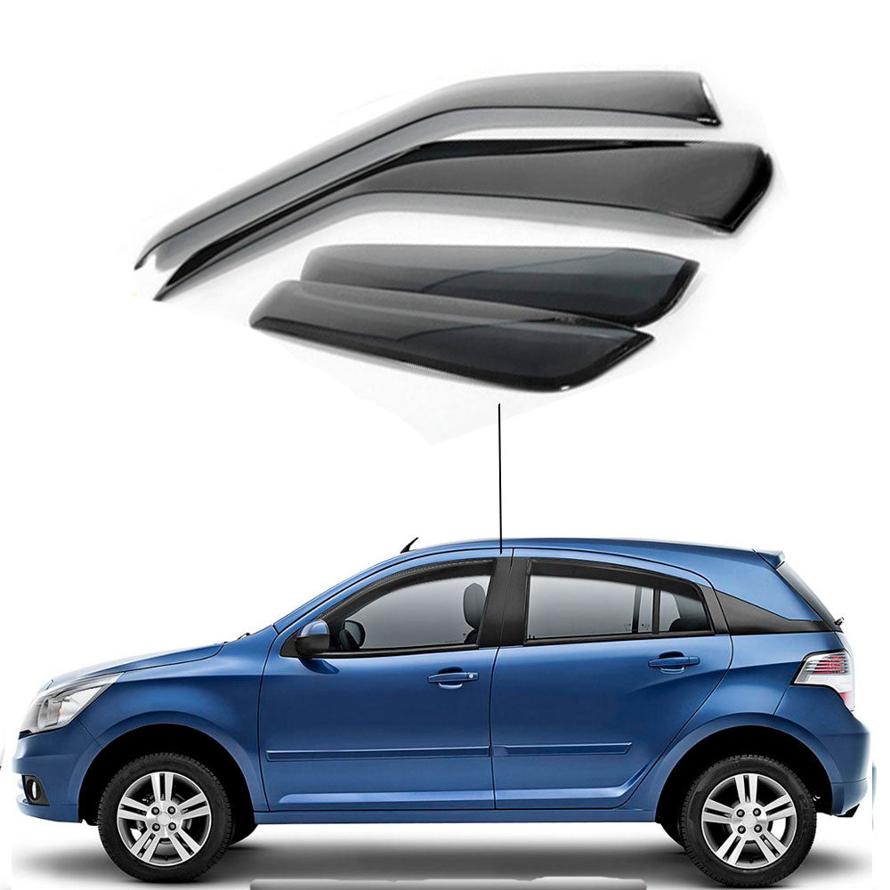 Gotero Deflector de Lluvia Chevrolet Agile 4 Puertas
