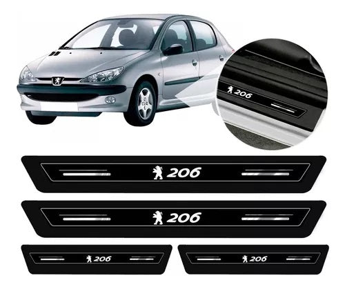 Cubre Zócalo Resinado Platinum Peugeot 206