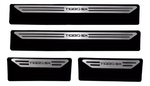 Cubre Zócalo Acero Inoxidable Chery Tiggo 5X