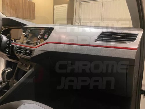 Aplique Interior  Nivus Color Rojo