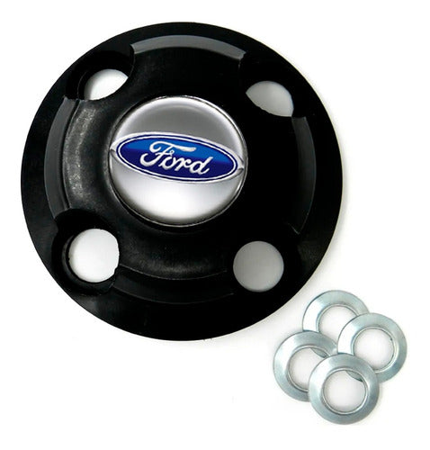 Centro de Llanta de Fierro Ford 4x108 Agarre Con Tuerca