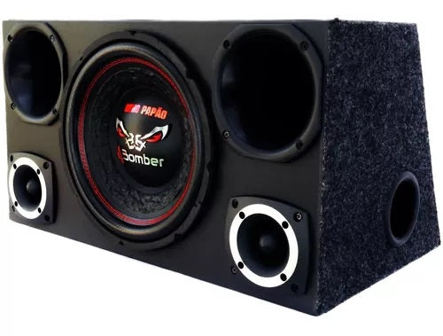 Caja Trio Bomber Bicho Papao + 2 Driver + 2 Tweeter + Modulo