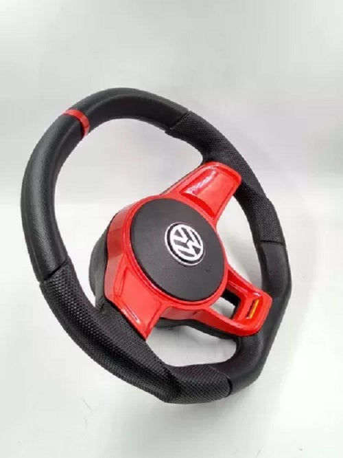 Volante Deportivo Evo Volkswagen Rojo