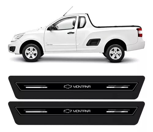 Cubre Zócalo Resinado Platinum Chevrolet Montana 2 P