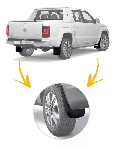 Kit 4 Barreros Amarok 2010/2024 Con Fender