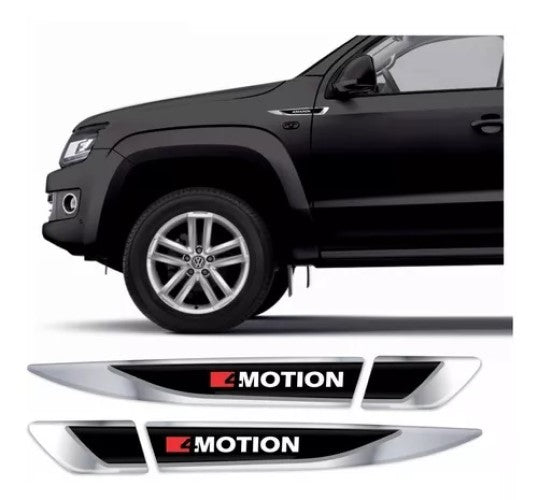 Emblema Lateral Resinado 4 Motion