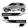 Emblema Lateral Resinado Chevrolet Meriva
