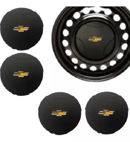 Centro De Rueda De Fierro Chevrolet 4x100 Modelo Classic Negro