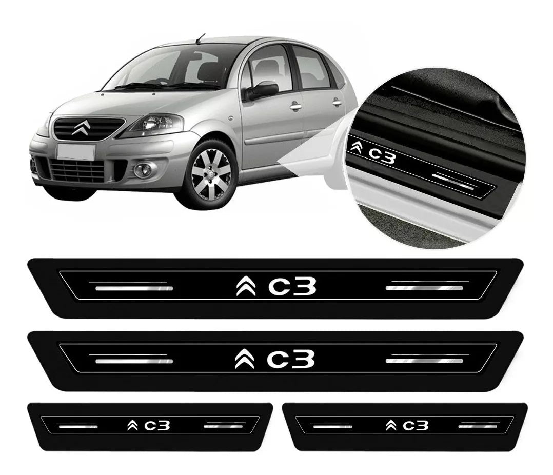 Cubre Zócalo Resinado Platinum Citroen C3