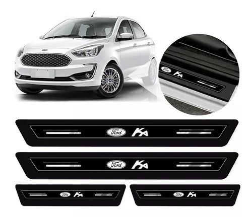 Cubre Zócalo Resinado Platinum Ford Ka 4 Puertas