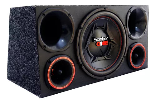Caja Trio Bomber One + 2 Driver + 2 Tweeter + Modulo Caja Negra