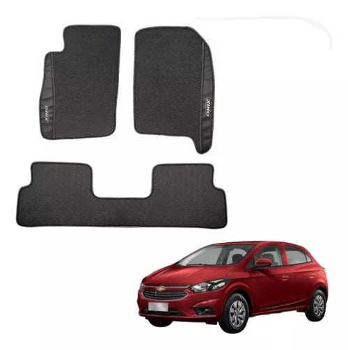 Alfombra Engomada Chevrolet Onix Hatch 2012/2017